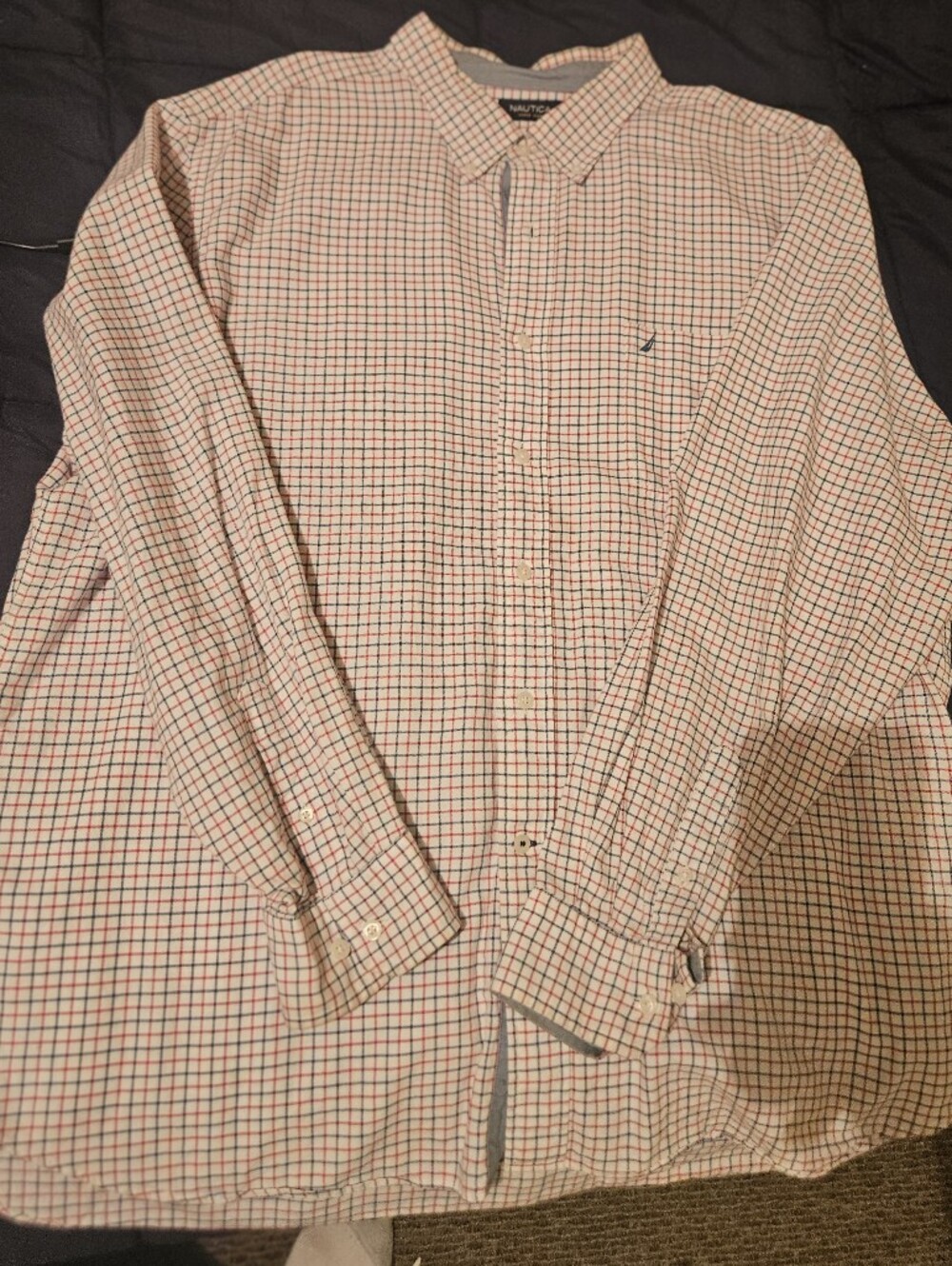Nautica Mens Vintage Button Down 2XL Only Worn Twice